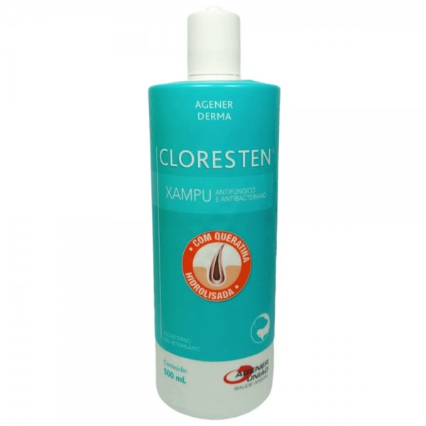 Shampoo Antibacteriano Agener União Dr.Clean Cloresten 200mL