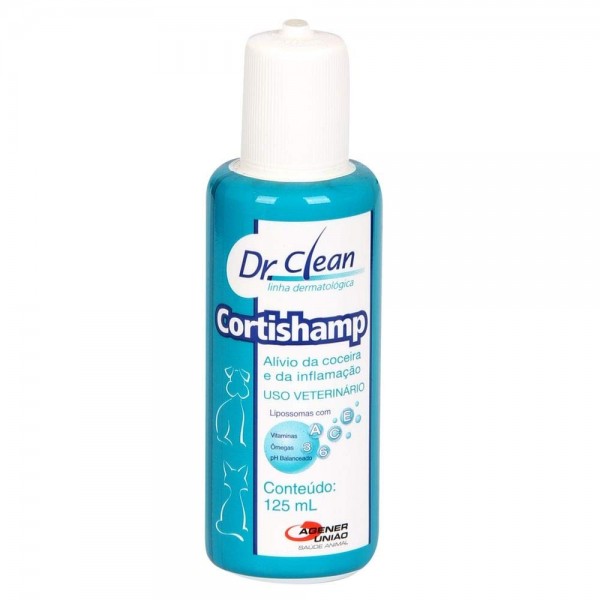 Shampoo Cortishamp Agener União - 125 mL 