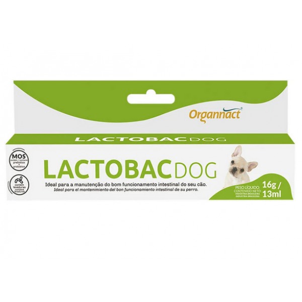 Suplemento Organnact Lactobac Dog