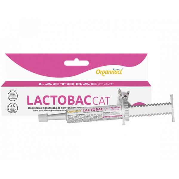 Suplemento Organnact Lactobac Cat 