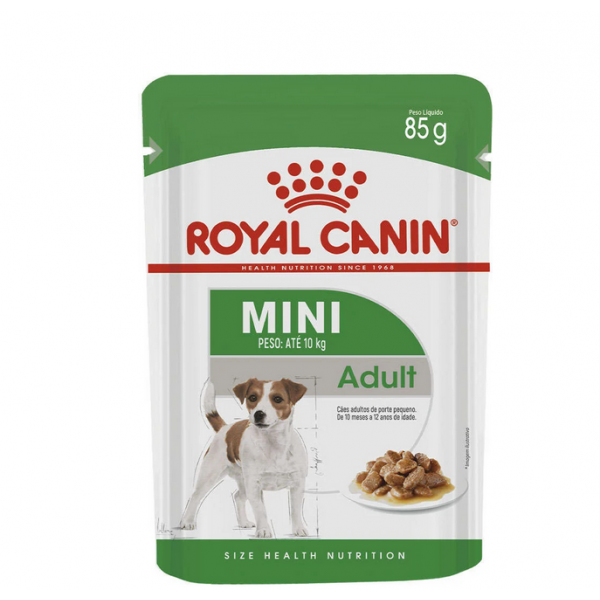 Ração Royal Canin Sachê Size Health Nutrition Wet para Cães Adultos Raças Pequenas 