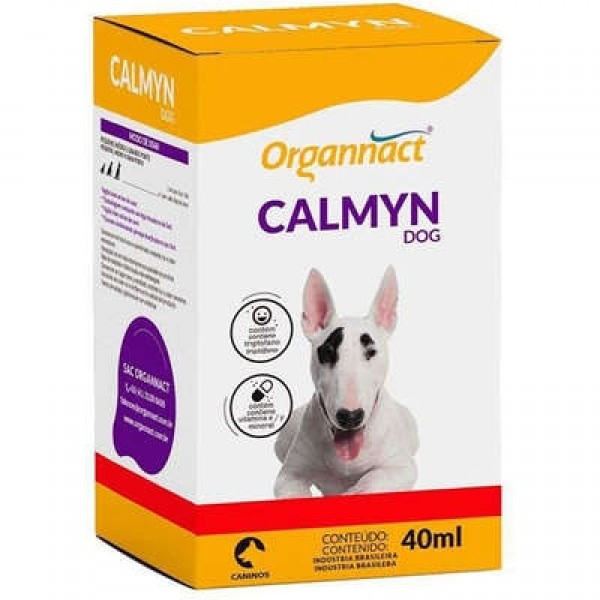 Suplemento Organnact Calmyn Dog- 40mL